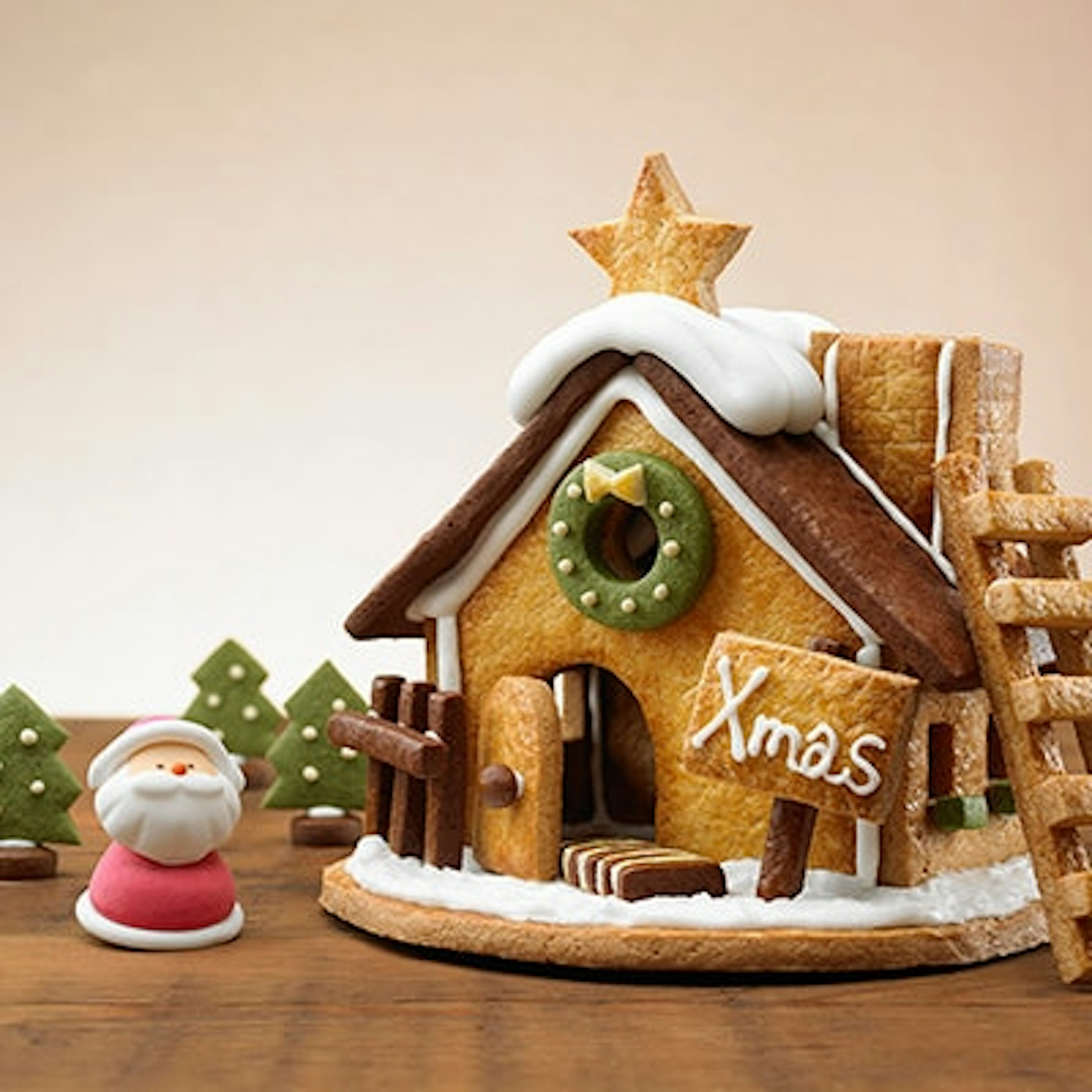 クリスマスにぴったりの可愛いジンジャーブレッドハウス