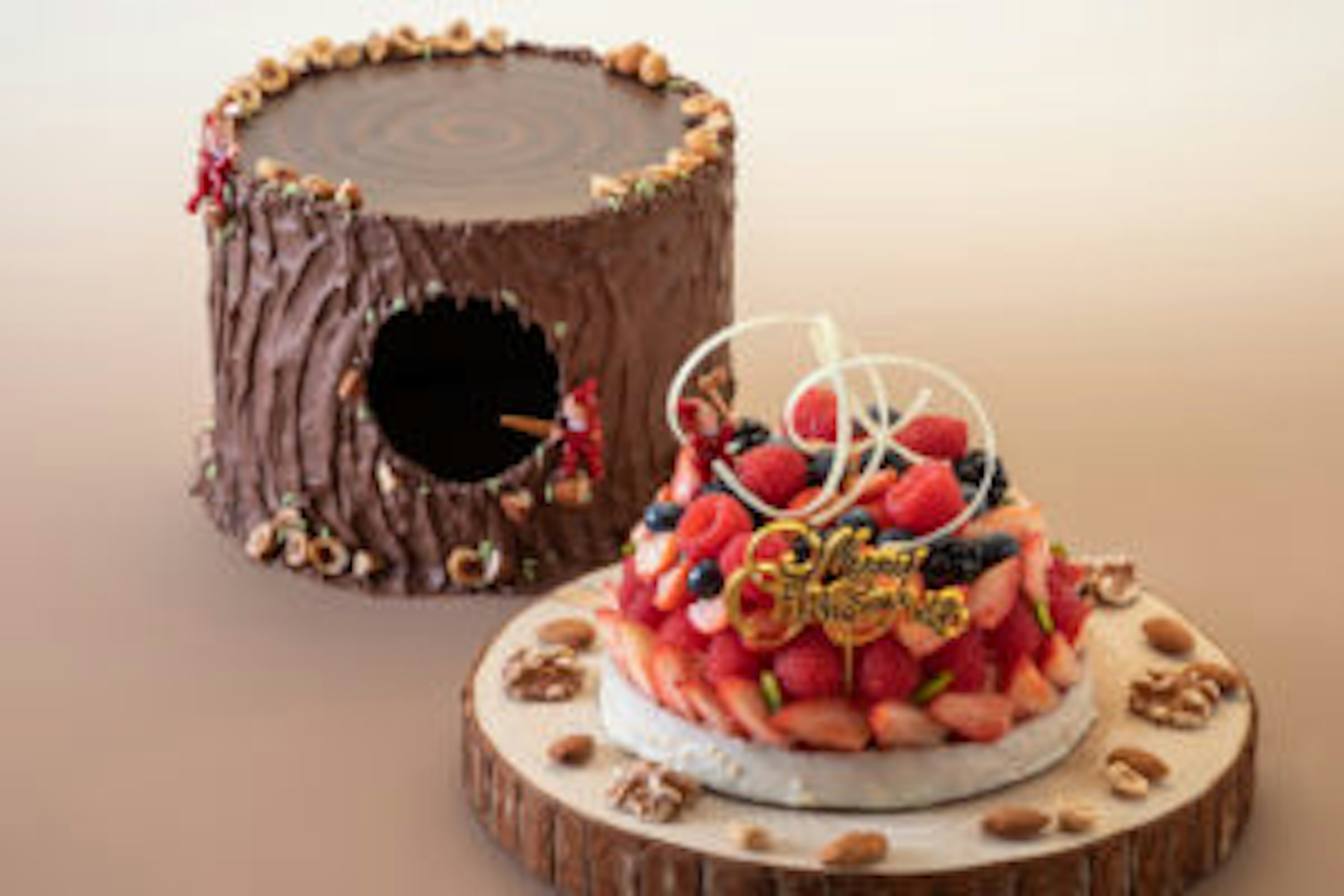 フルーツたっぷりのクリスマスケーキで特別なひとときを