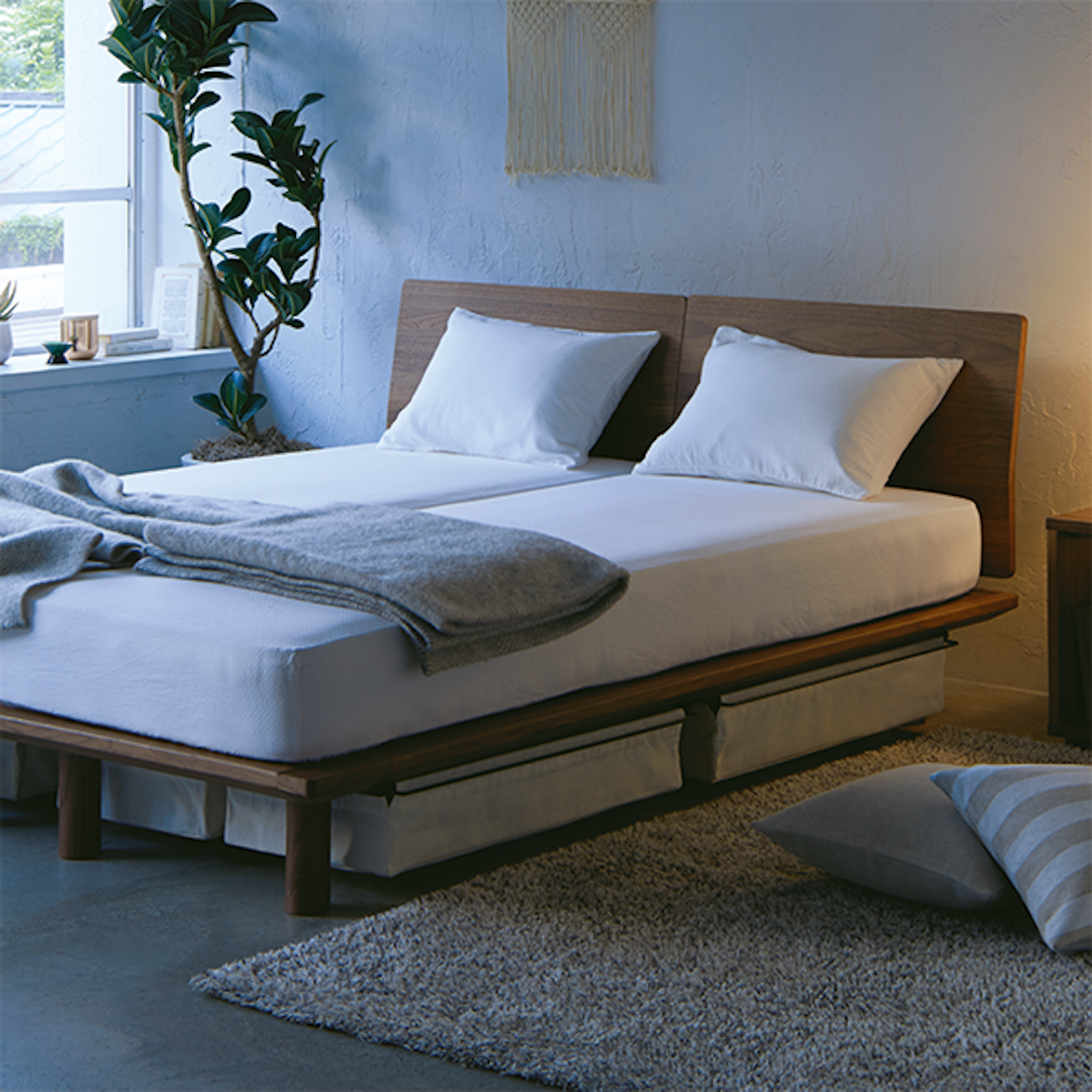 快適な眠りを提供するスタイリッシュな寝具セット