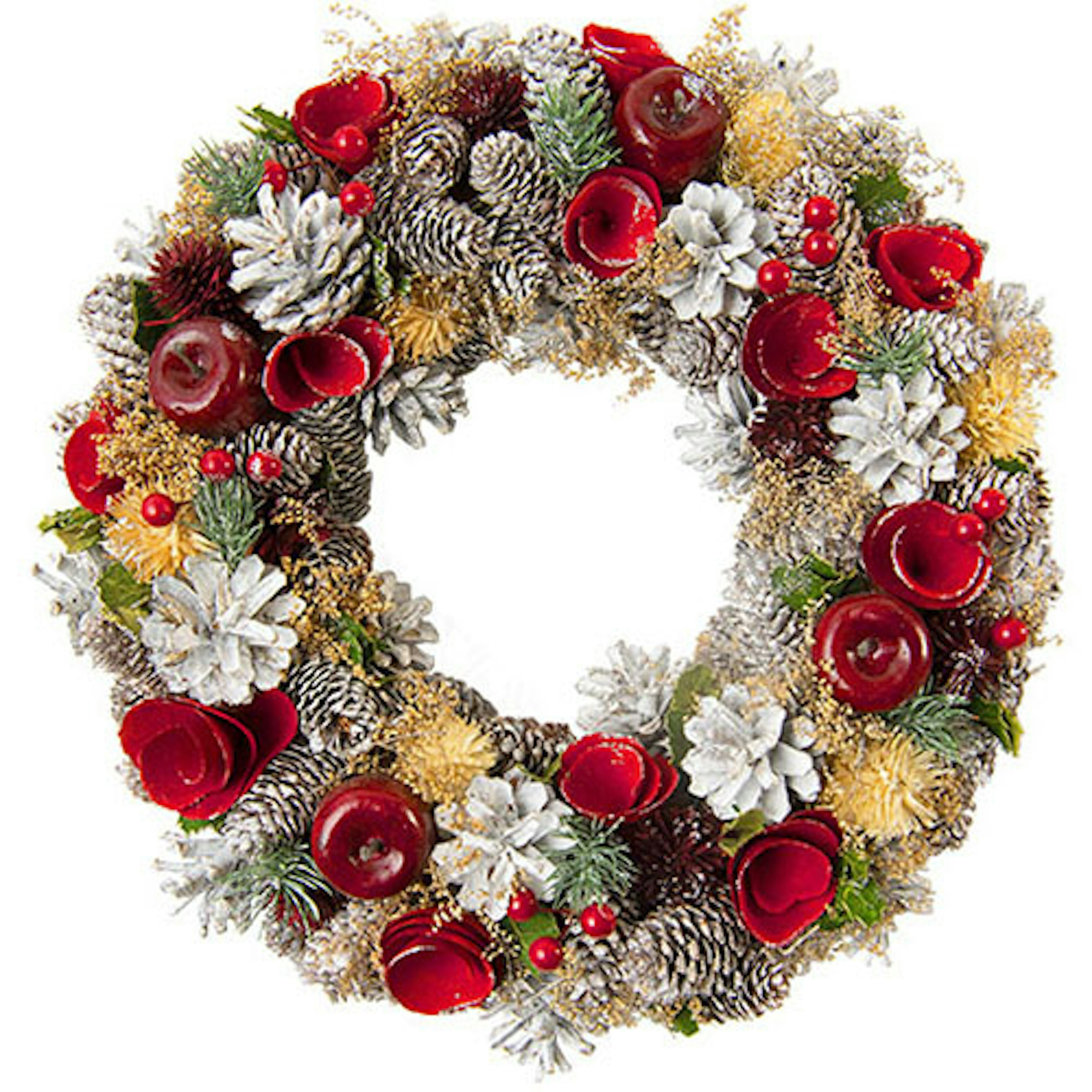 華やかなクリスマスリースでお部屋を彩りましょう