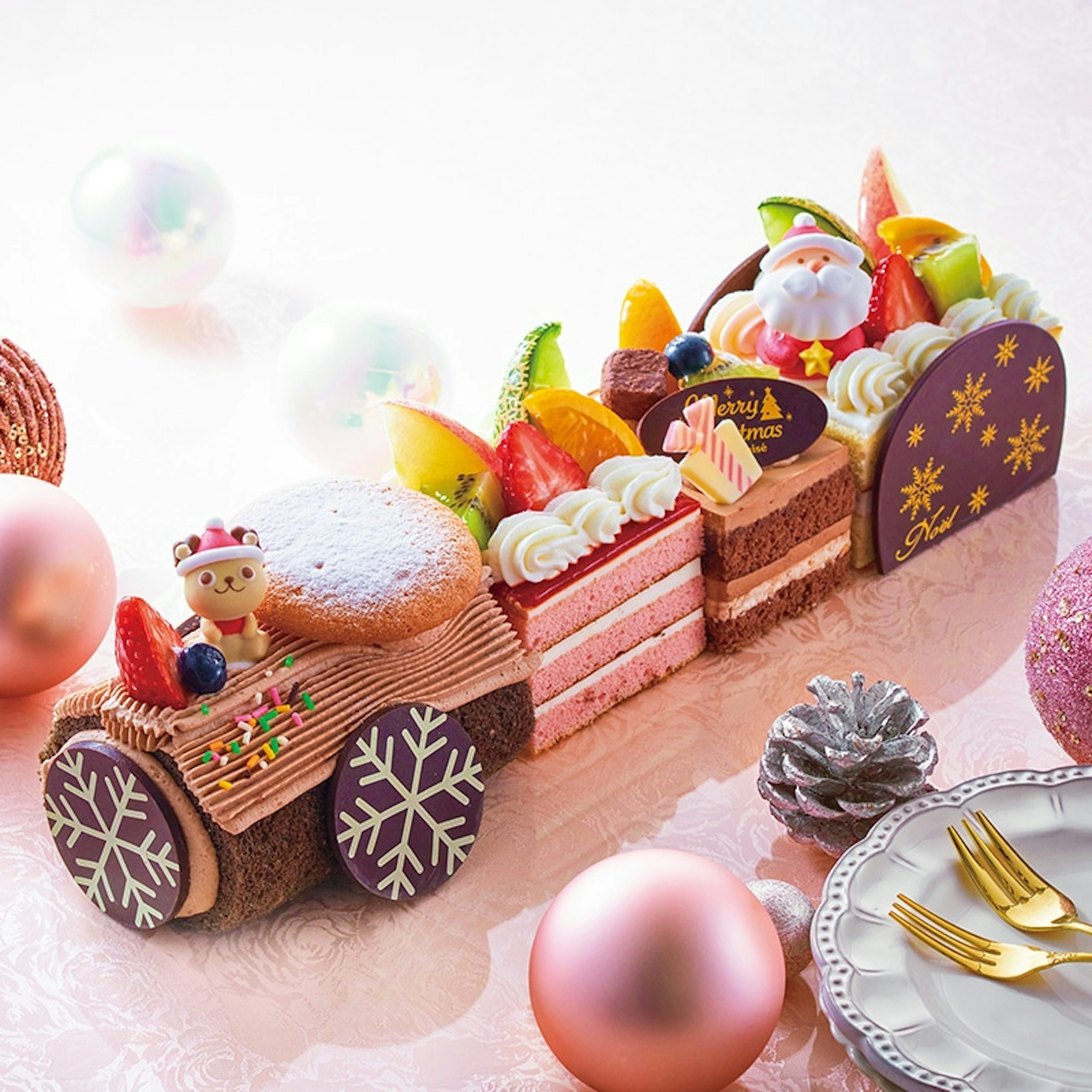 かわいくて楽しいクリスマスケーキで特別なひとときを