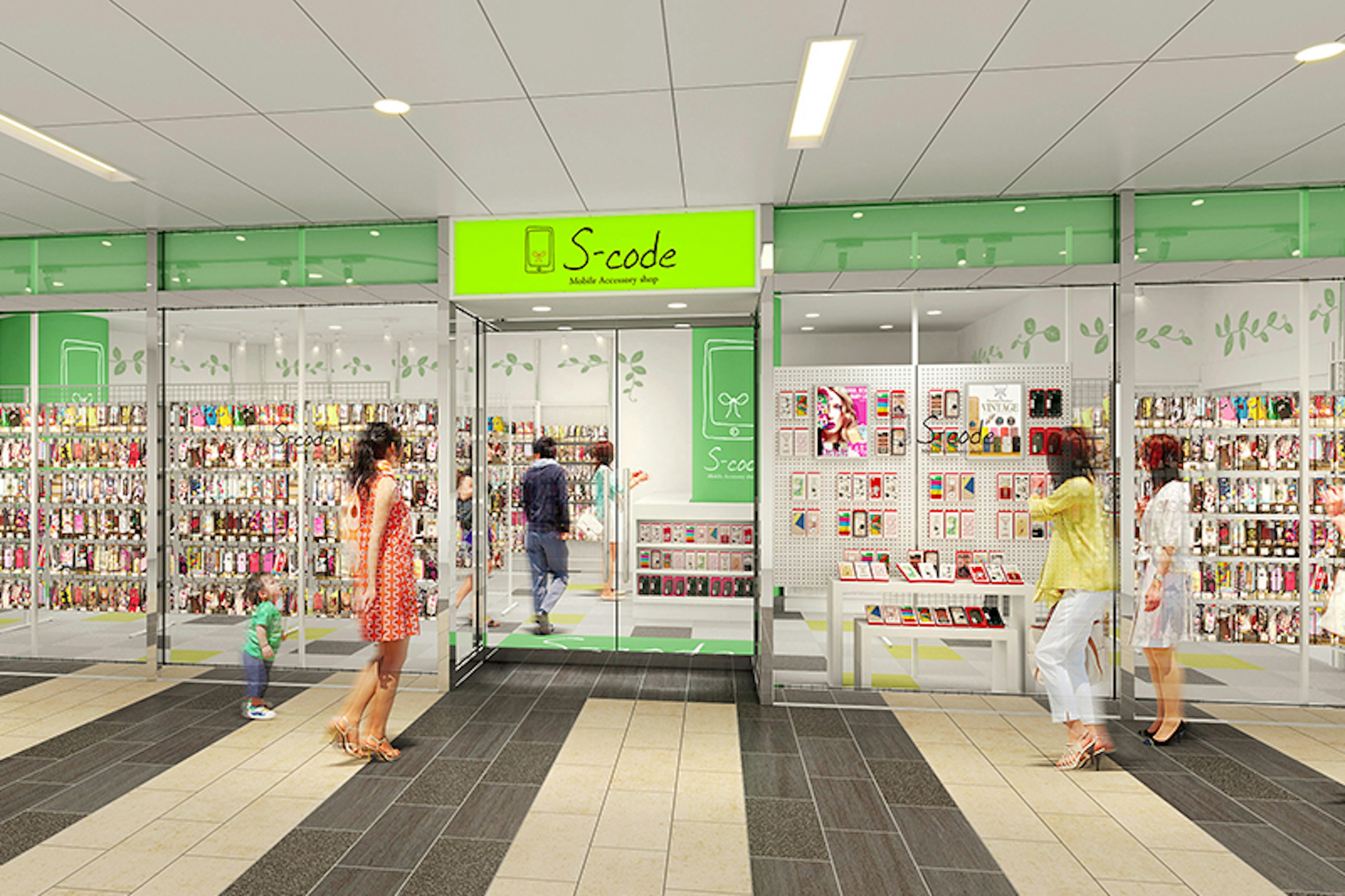 多彩なデザインのiPhoneケースが揃う専門店