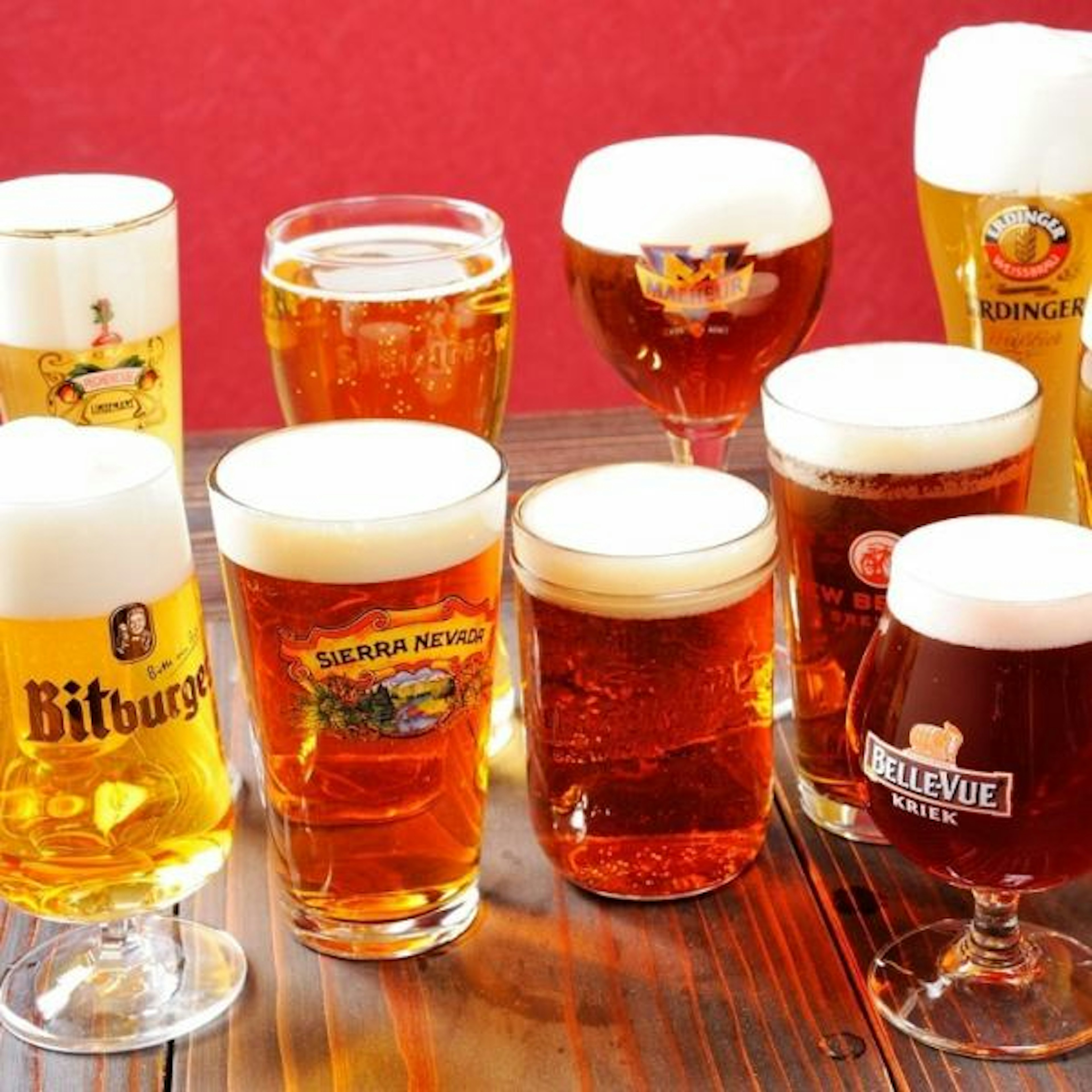 多彩なクラフトビールが楽しめるビアガーデン