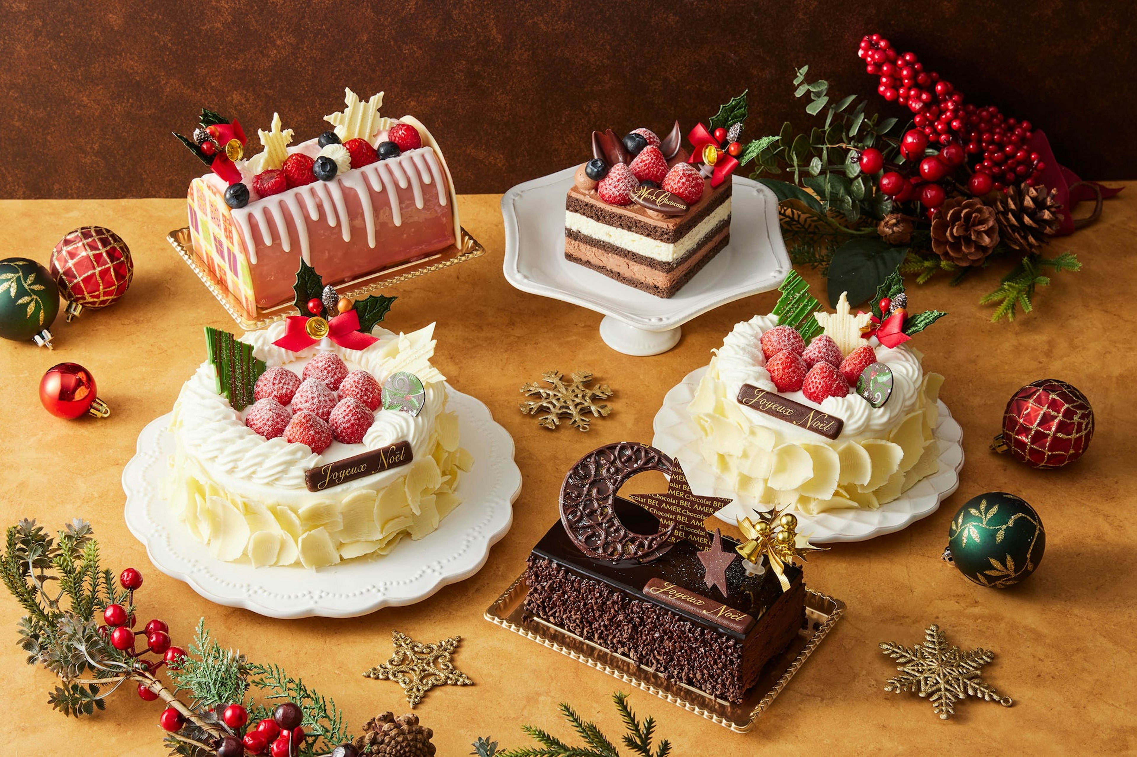 ベルアメールのクリスマスケーキ