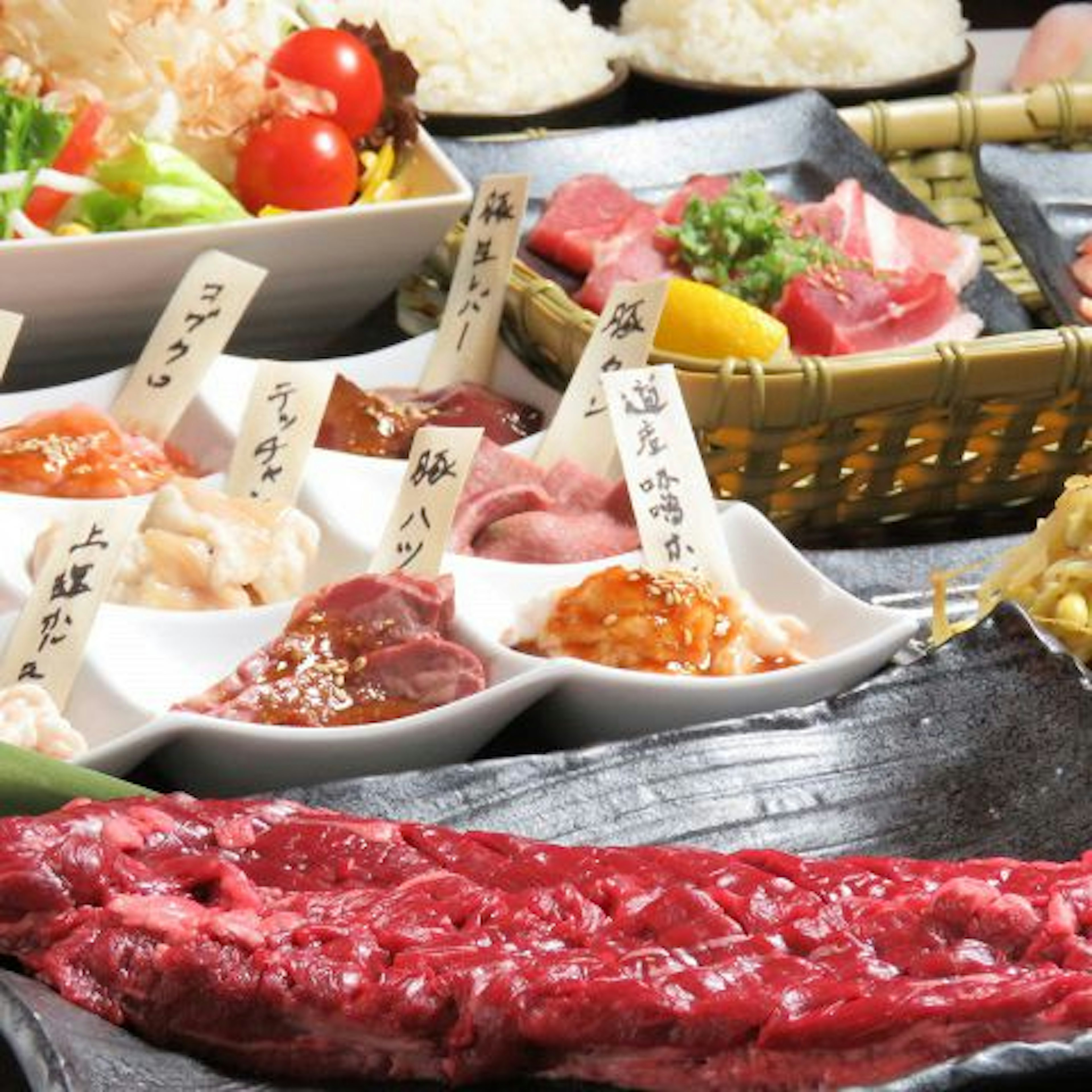 新鮮な食材を使った贅沢な食べ放題を楽しめます