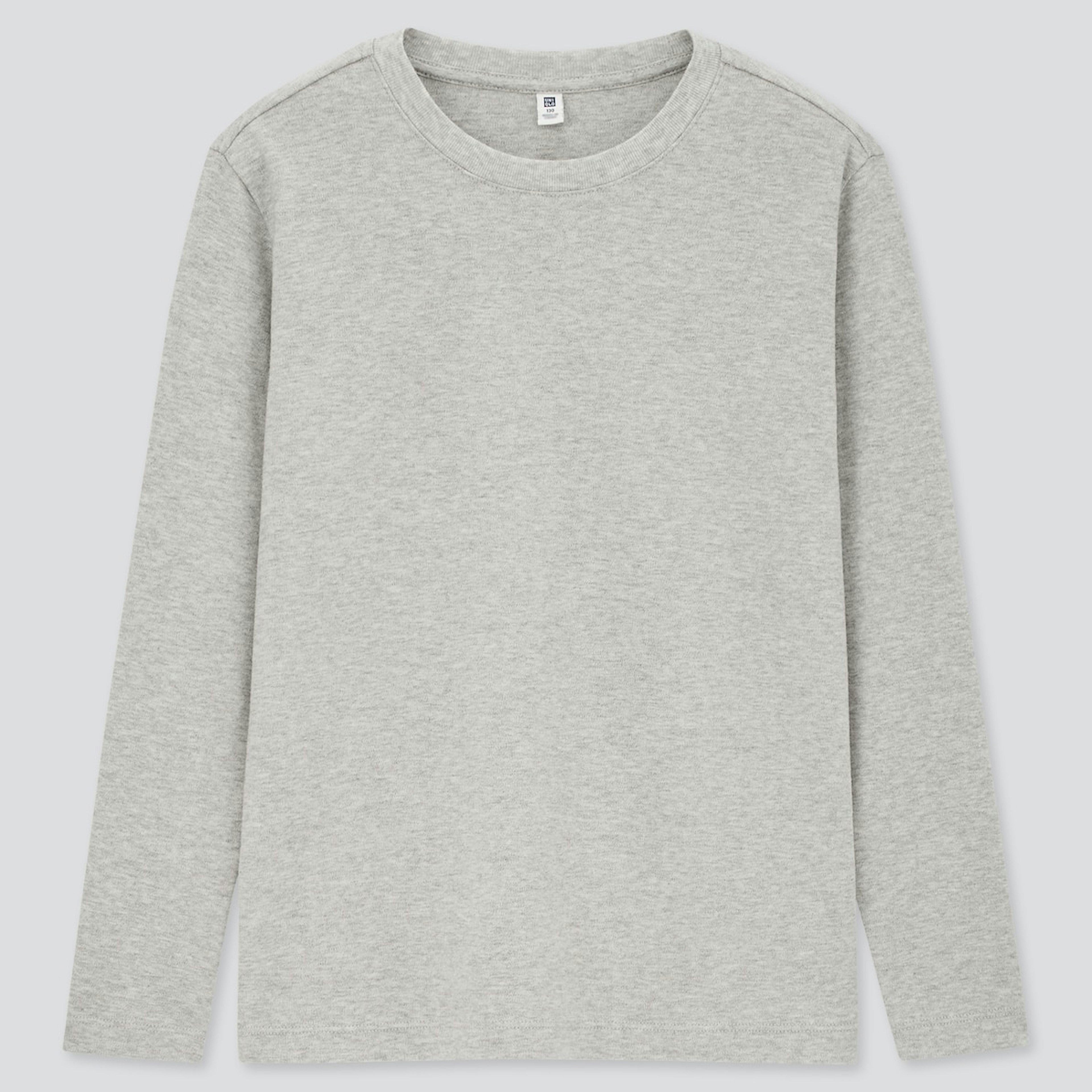 シンプルで着心地抜群のグレーロングTシャツ