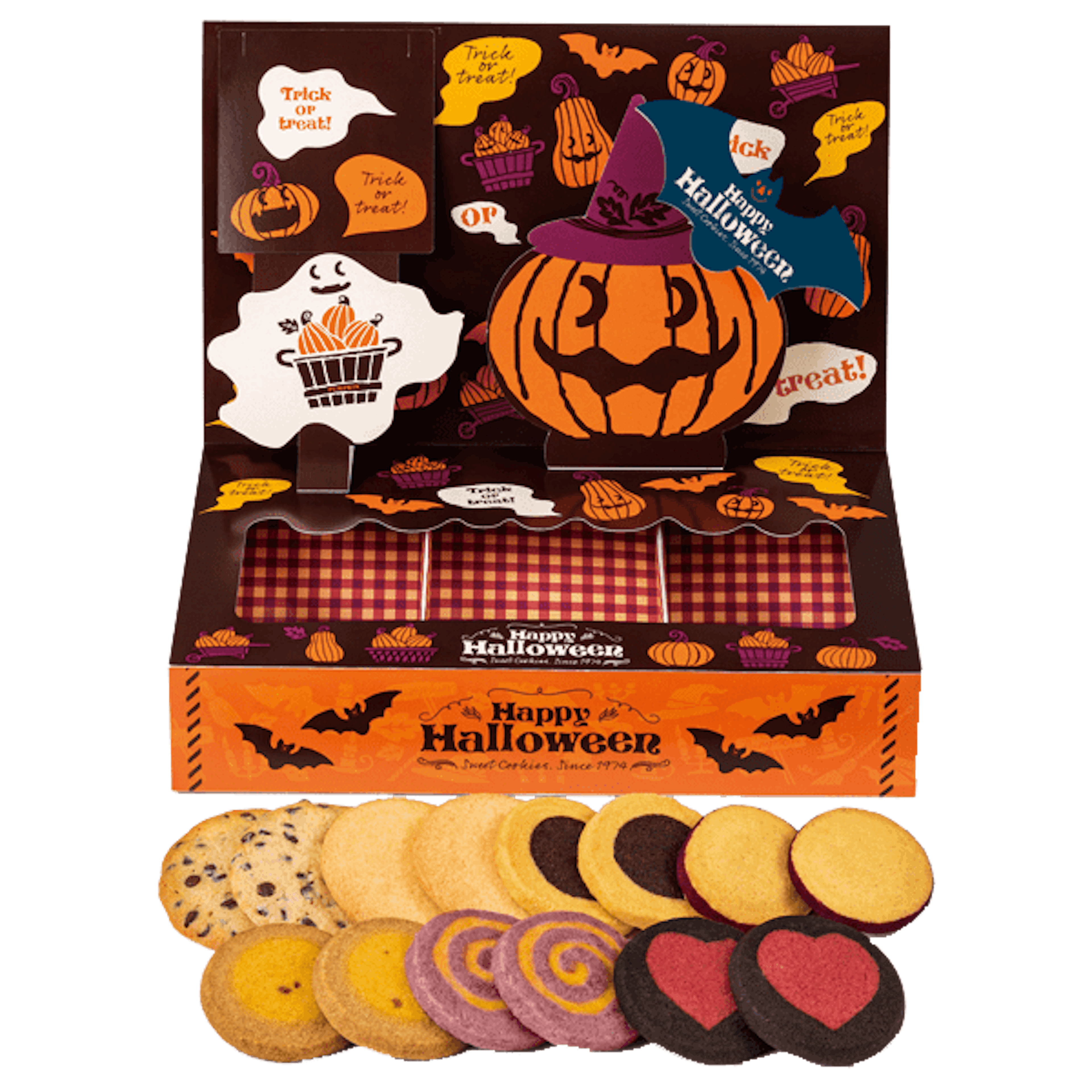 ハロウィン限定のカラフルなクッキーセットでお祝いしよう！
