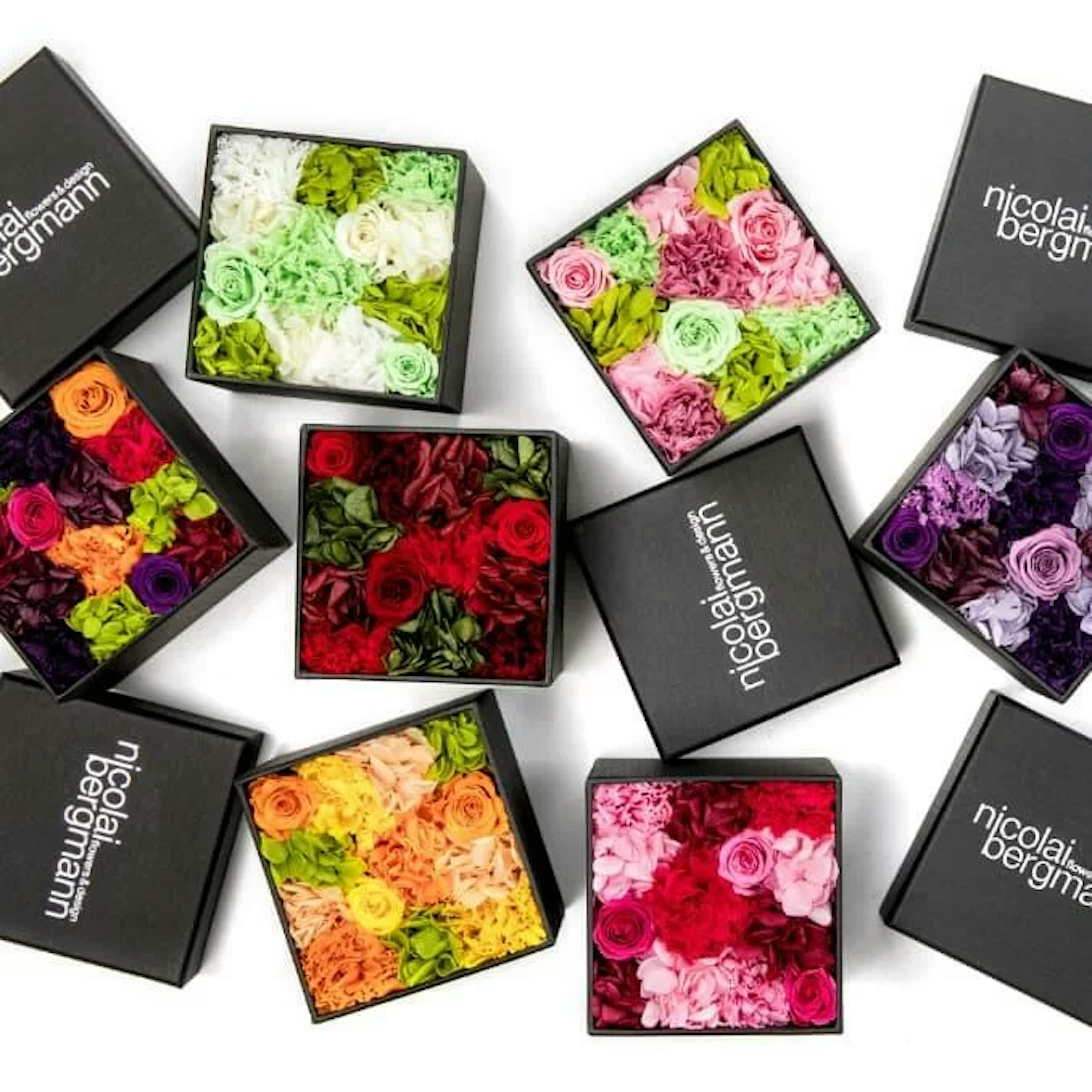 ニコライバーグマンのフラワーボックス