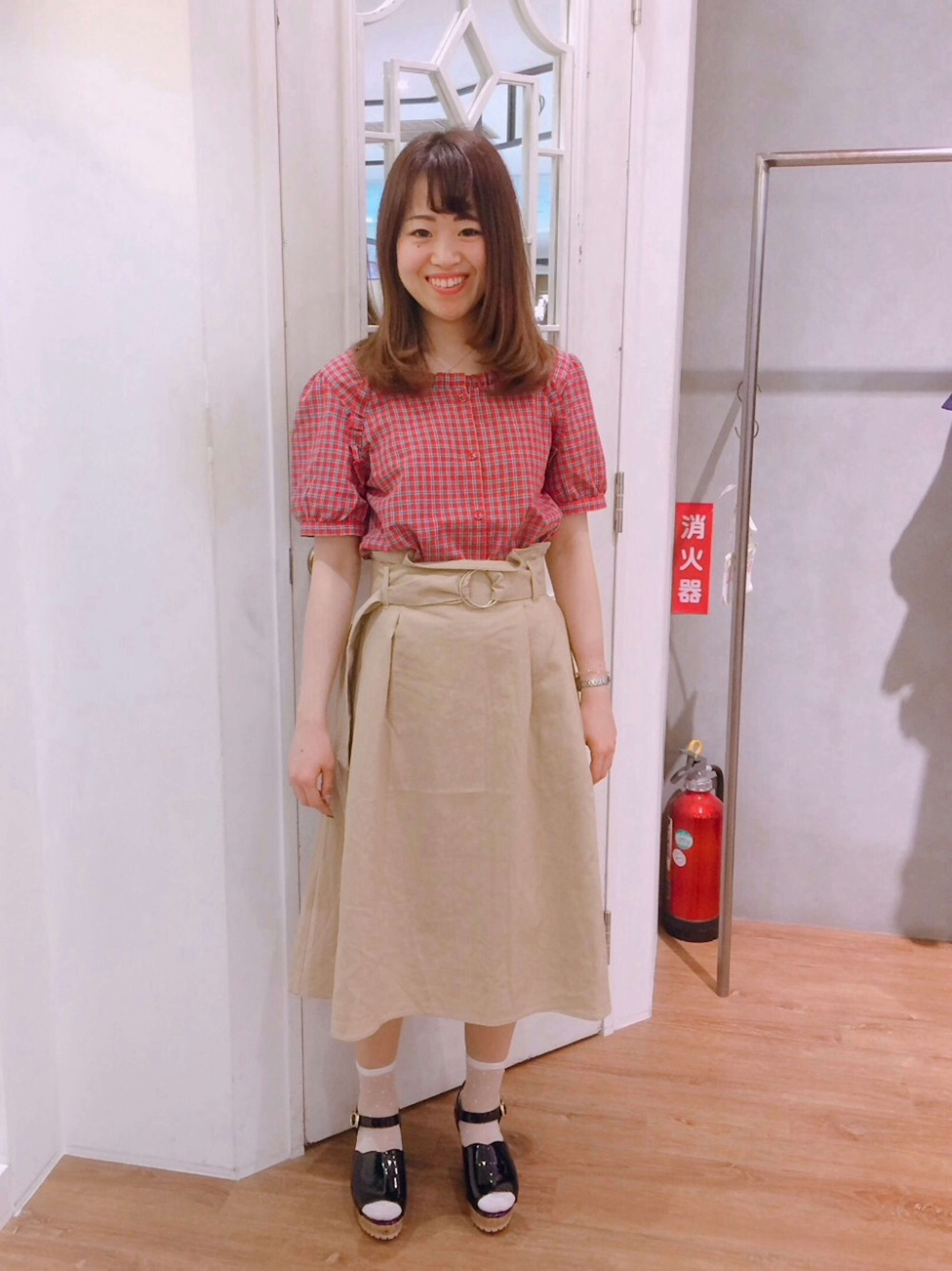 カジュアルで可愛いレディースファッションのコーディネート