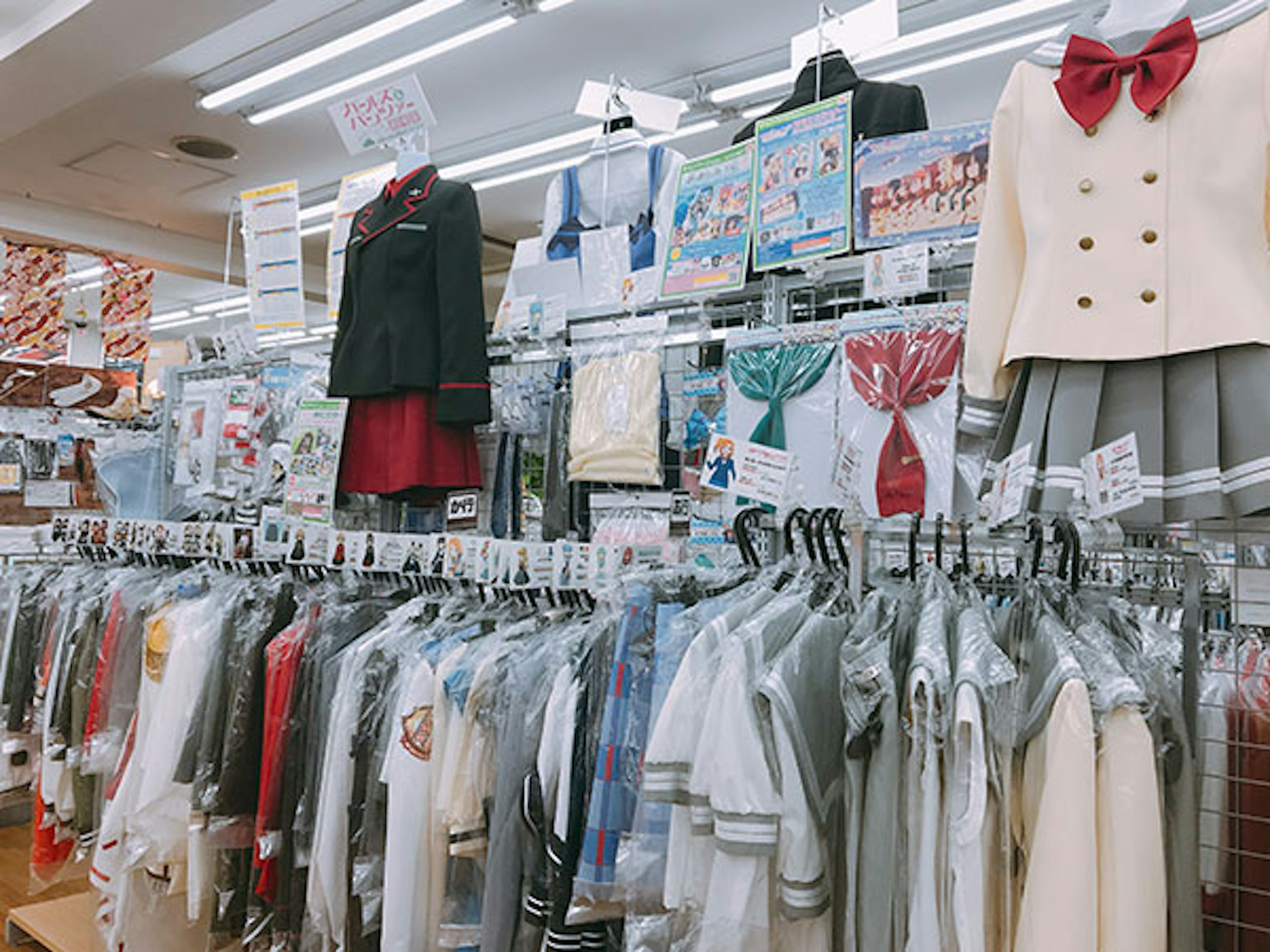多彩なコスプレ衣装が揃う専門店で楽しい時間を